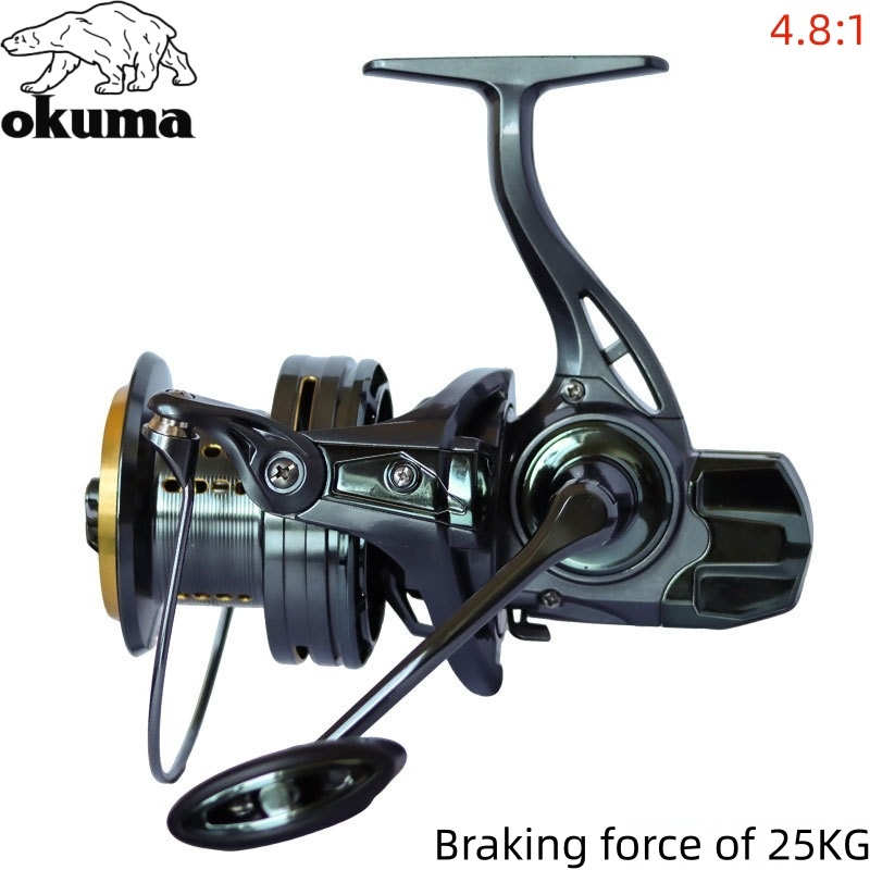 Рыболовная катушка OKUMA 8000- – обзор и цена Abu Garcia Reel Max