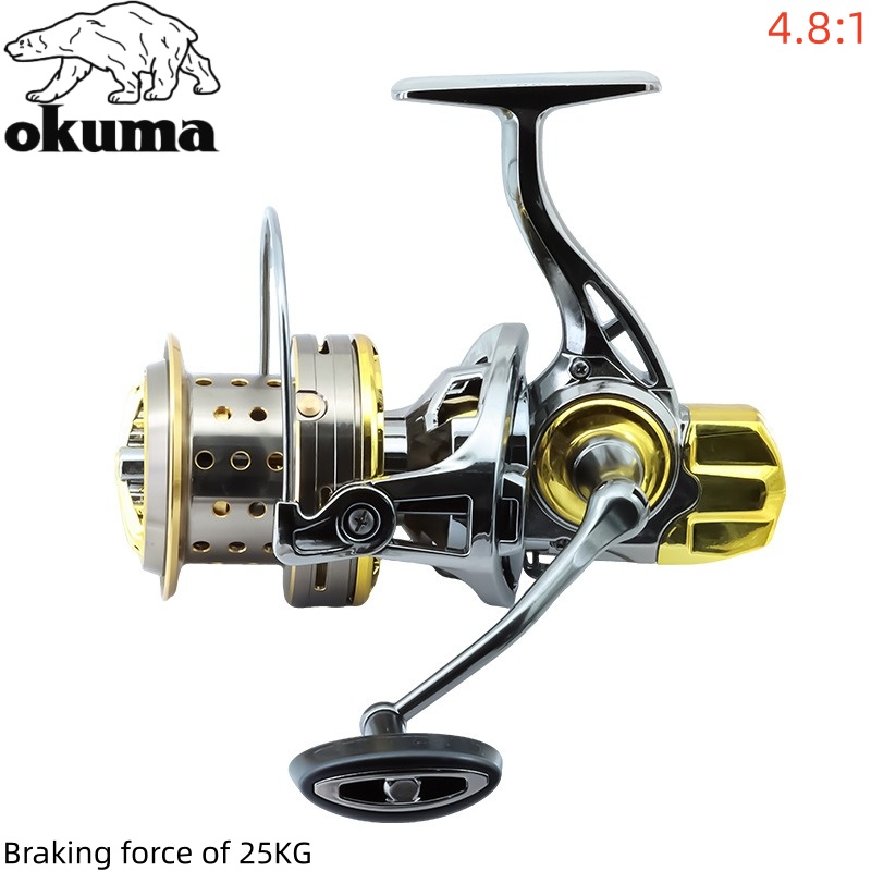 Рыболовная катушка OKUMA 8000- – обзор и цена Abu Garcia Reel Max