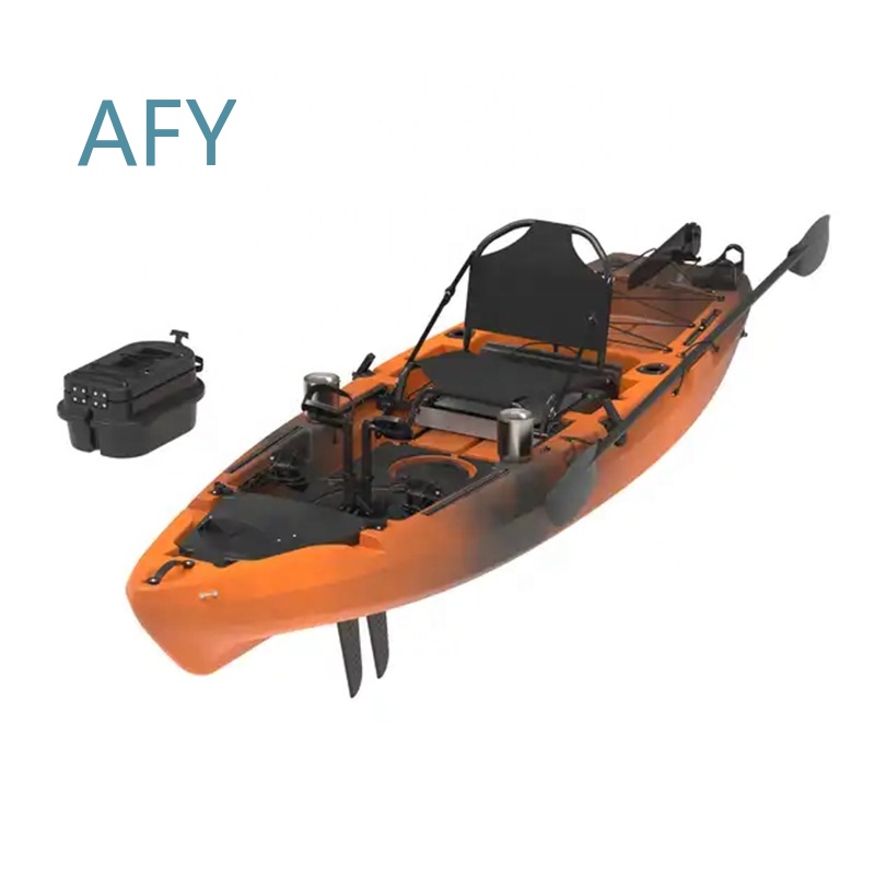 10-футовый каяк с педальным пр – обзор и цена Fishing Kayak Pedal Drive