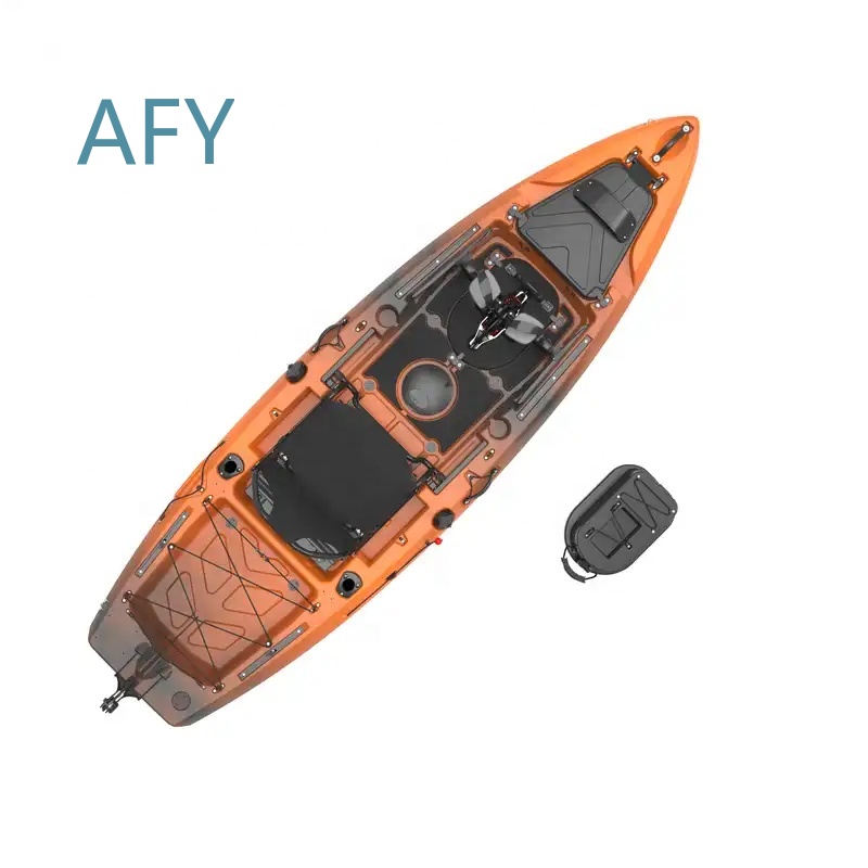 10-футовый каяк с педальным пр – обзор и цена Fishing Kayak Pedal Drive